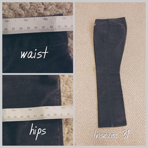 SJB Steel Gray Bootcut Cords - Picture 2 of 5